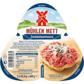 Mett Zwiebelwurst