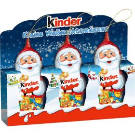 Kinder Schokoladen-Weihnachtsmänner