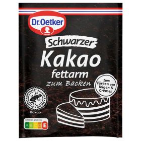 Kakao zum Backen, schwarz