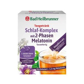 Schlaf-Komplex, 2-Phasen Melatonin Tee