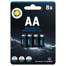 Link zu  OHO Batterien, je 8er-Pack