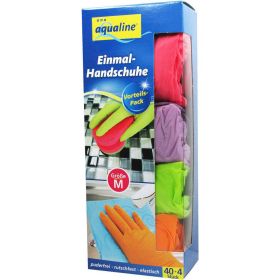 Einmalhandschuhe, bunt