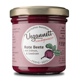 Nussmus, Rote Beete mit Erdnuss & Gewürzen