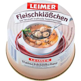 Suppeneinlage, Fleischklößchen