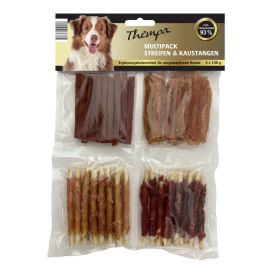 Hunde-Snack Multipack, Streifen & Kaustangen