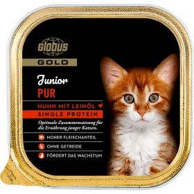 Link zu  Katzen-Nassfutter Kitten mit Huhn und Leinöl