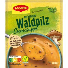 "Guten Appetit" Suppe, Waldpilz-Creme