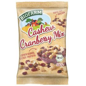 Bio Cashew Cranberry Mix