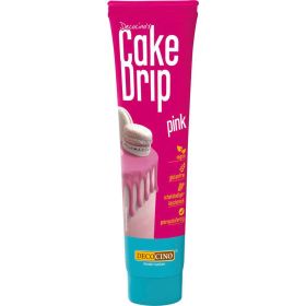 Kuchen Deko Cake Drip Pink