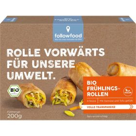 Bio Frühlingsrollen, vegan, tiefgekühlt