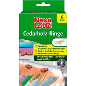 Cedarholz-Ringe