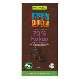 Tafelschokolade, Extra Noir 70 % Kakao