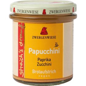 Veganer Brotaufstrich Papucchini, Paprika Zucchini