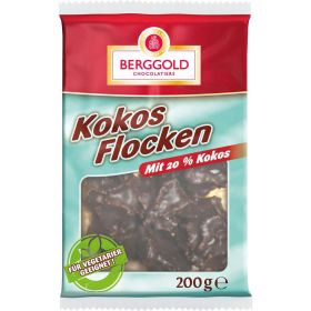 Kokosflocken mit Schokolade