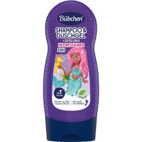 Kinder 3in1 Shampoo + Duschgel, Meereszauber