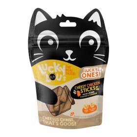 Katzen-Trockenfutter,  Huhn & Käse Sticks