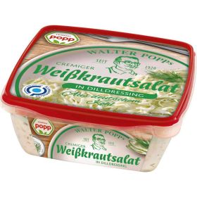 Weißkrautsalat, Dill-Dressing