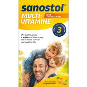 Link zu  Multi-Vitamine ohne Zuckerzusatz, Orangengeschmack