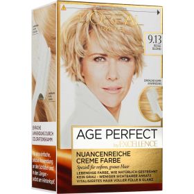 Haarfarbe Excellence ,Age Perfect 9.13 Beige Blond