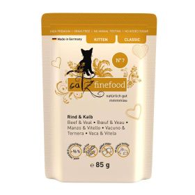 Link zu  Katzen-Nassfutter Kitten No7, Rind & Kalb