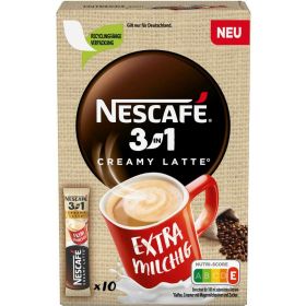 Instant Kaffeesticks Creamy Latte, Tassenpackungen