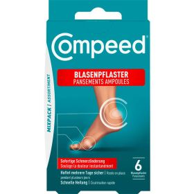 Blasenpflaster, Mixpack, 6 Stück