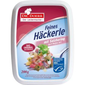 Dresdner Häckerle mit Matjes