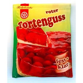 Tortenguss, rot