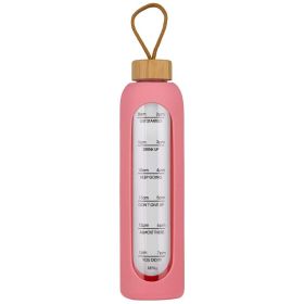 Trinkflasche aus Glas 1 L, verschiedene Farben