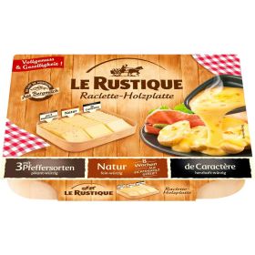 Raclette-Holzplatte