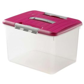 Link zu  Box Optima 30l mit Tragegriff, flieder
