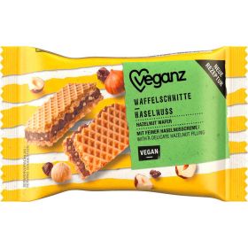 Vegane Waffelschnitte, Haselnuss