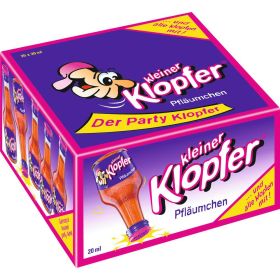 Kleiner Klopfer, Pfläumchen, 17 %, 25 x 0,02l