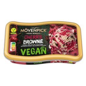 Eis, Cherry-Brownie Vegan