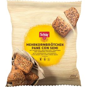 Mehrkornbrötchen, glutenfrei, tiefgekühlt