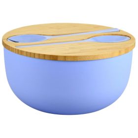 Link zu  Obst-/Salatschale mit Besteck und Deckel, je Set