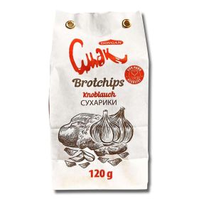 Brot-Chips, Knoblauch