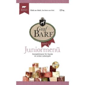 Hunde Juniormenü, Rind