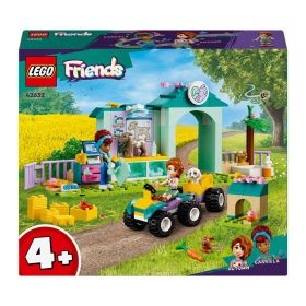 LEGO Friends 42632 Farmtierklinik, Bauernhof-Set mit Tierarzt-Spielzeug