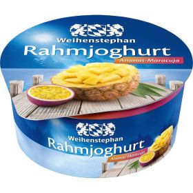 Rahmjoghurt, Ananas-Maracuja