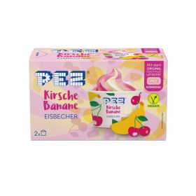 Eisbecher Kirsche Banane