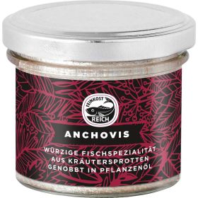 Anchovis in Pflanzenöl