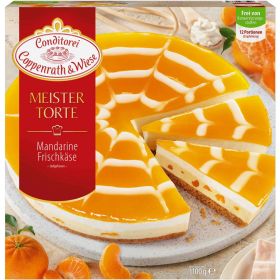 Meistertorte, Mandarine/Käse, tiefgekühlt