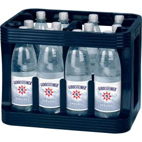 Mineralwasser, Sprudel (12x 1,000 Liter)