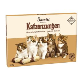 Katzenzungen, Vollmilch-Weiß