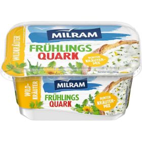 Frühlingsquark, Wildkräuter