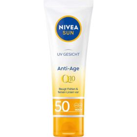 Gesichtssonnencreme Anti-Aging & Anti-Pigmentflecken, LSF 50