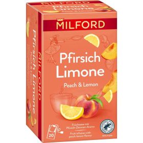 Früchtetee, Pfirsich-Limone