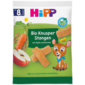 Bio Knusper-Stangen, Apfel/Karotte