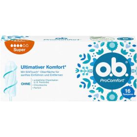 Pro Comfort Tampons, Super